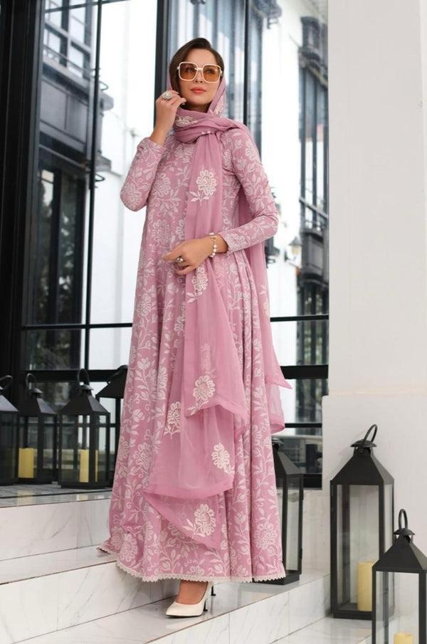 3 piece Embroidered  lawn