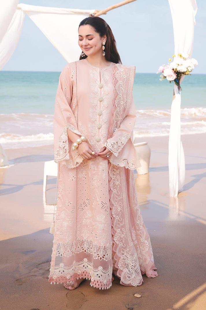 3 piece Embroidered  lawn