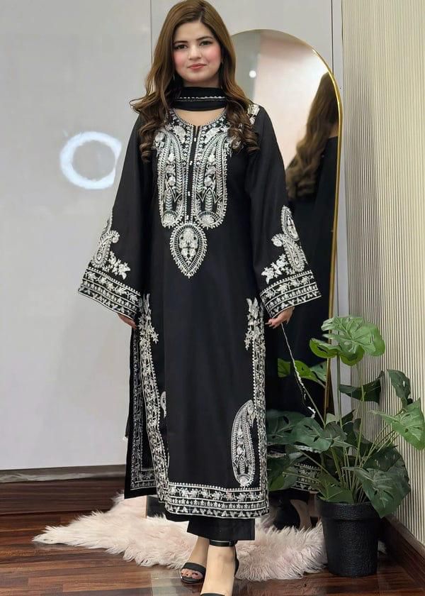 Embroidered Lawn DRESS