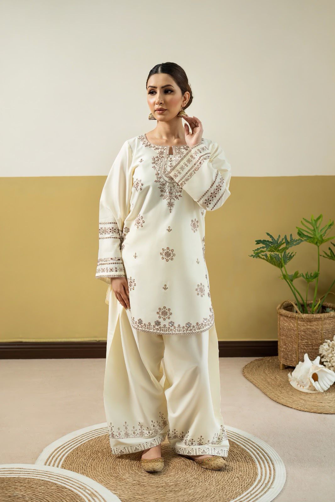Embroidered Lawn DRESS