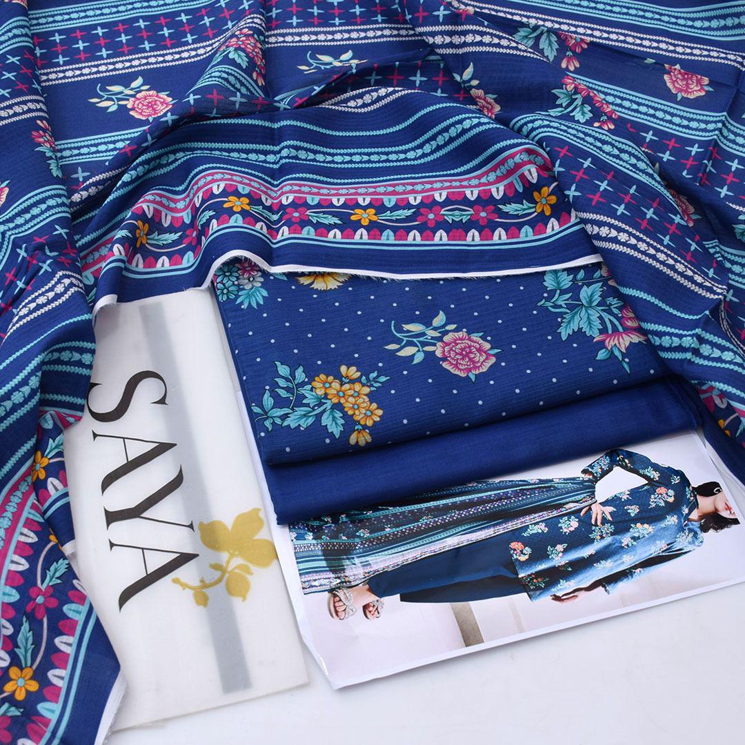 PRINTED LAWN DRESS SAYA BRAND