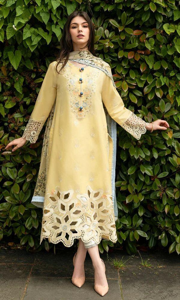 Elegant Printed lawn 3 Piece Suit