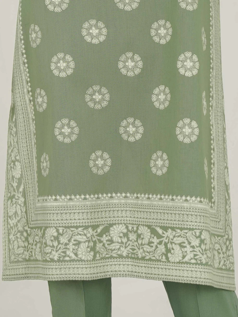 3 Piece Lawn Paste Suit (Unstitched)