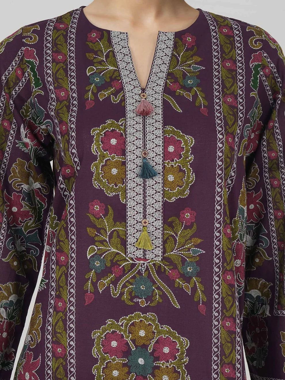 3 Piece Lawn Suit- Printed (Unstitched)