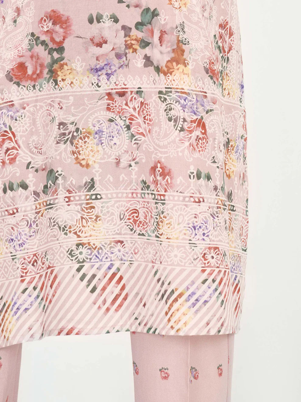 3 Piece Lawn Suit- Printed (Unstitched)