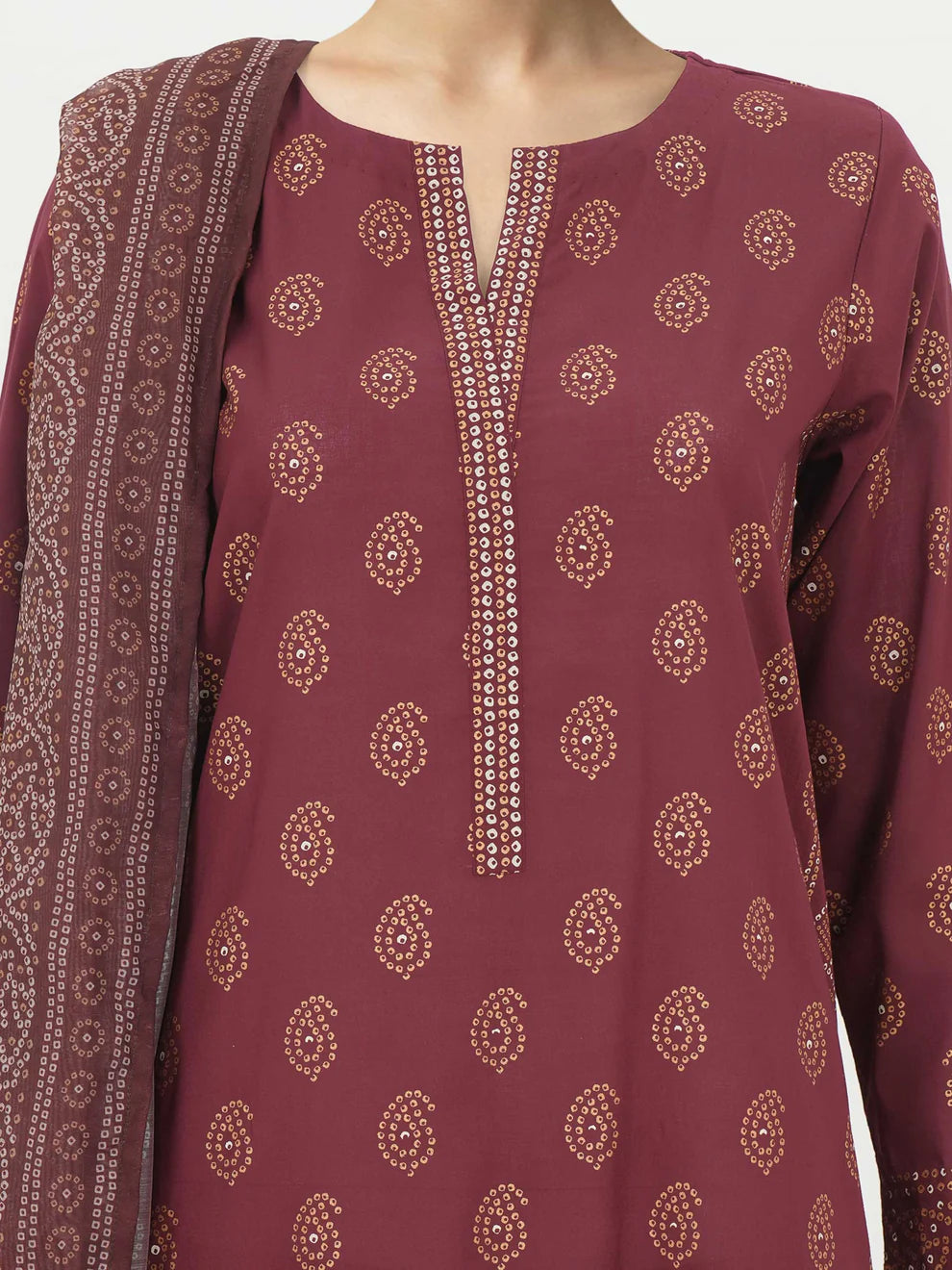 3 Piece Lawn Suit- Paste Printed (Unstitched)