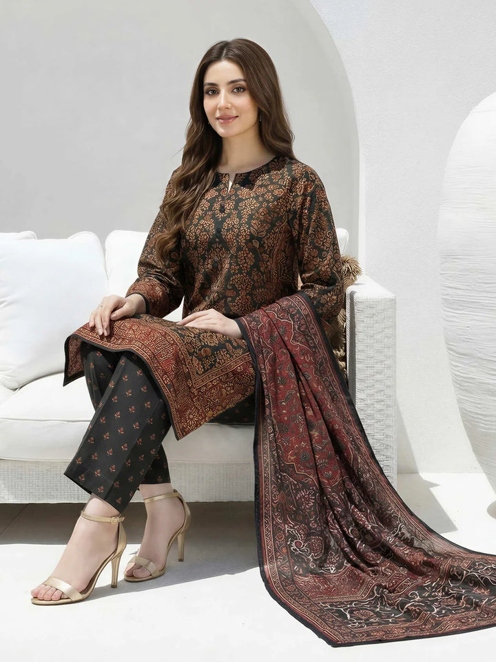 3 Piece Lawn Suit (Unstitched)