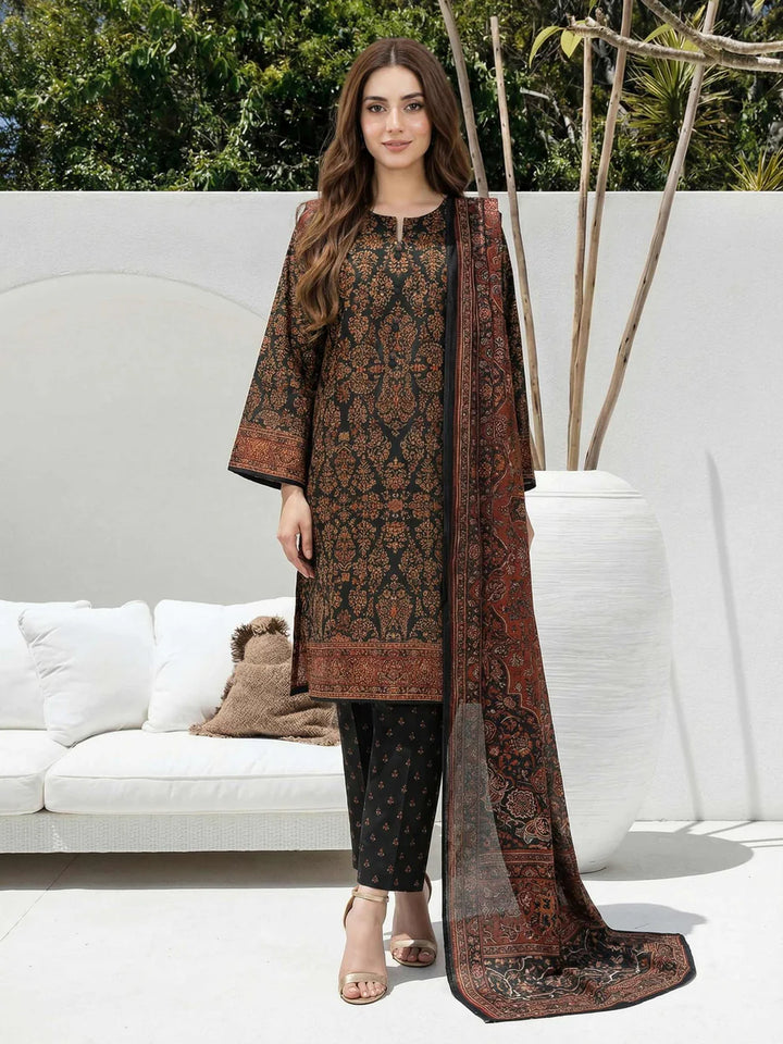 3 Piece Lawn Suit (Unstitched)