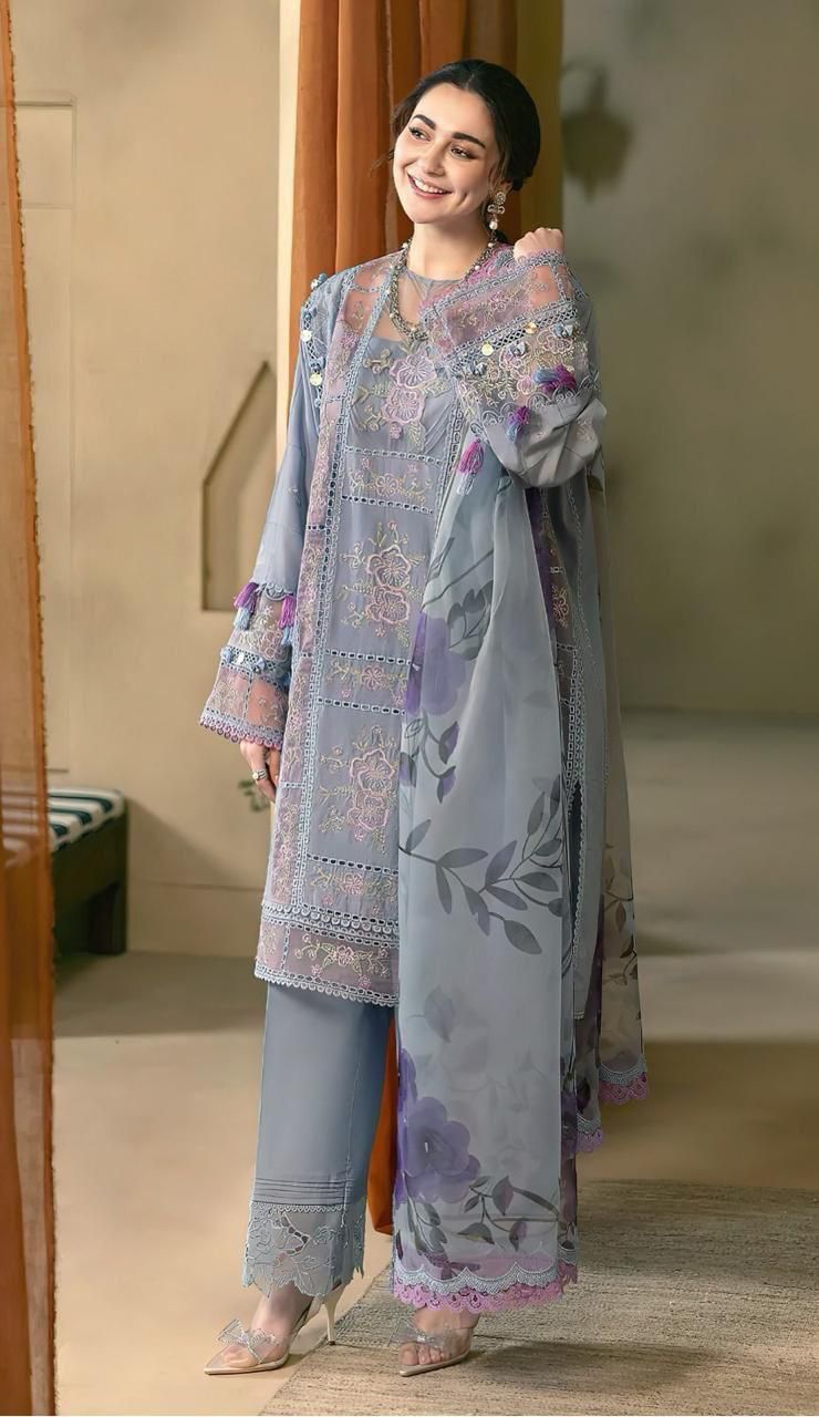 Embroidered Lawn DRESS