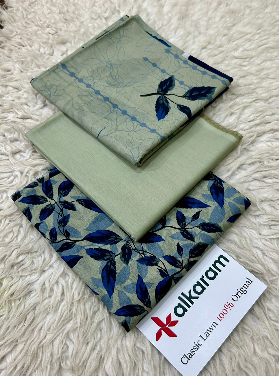 AL KARAM  LAWN PRINTED DRESSS
