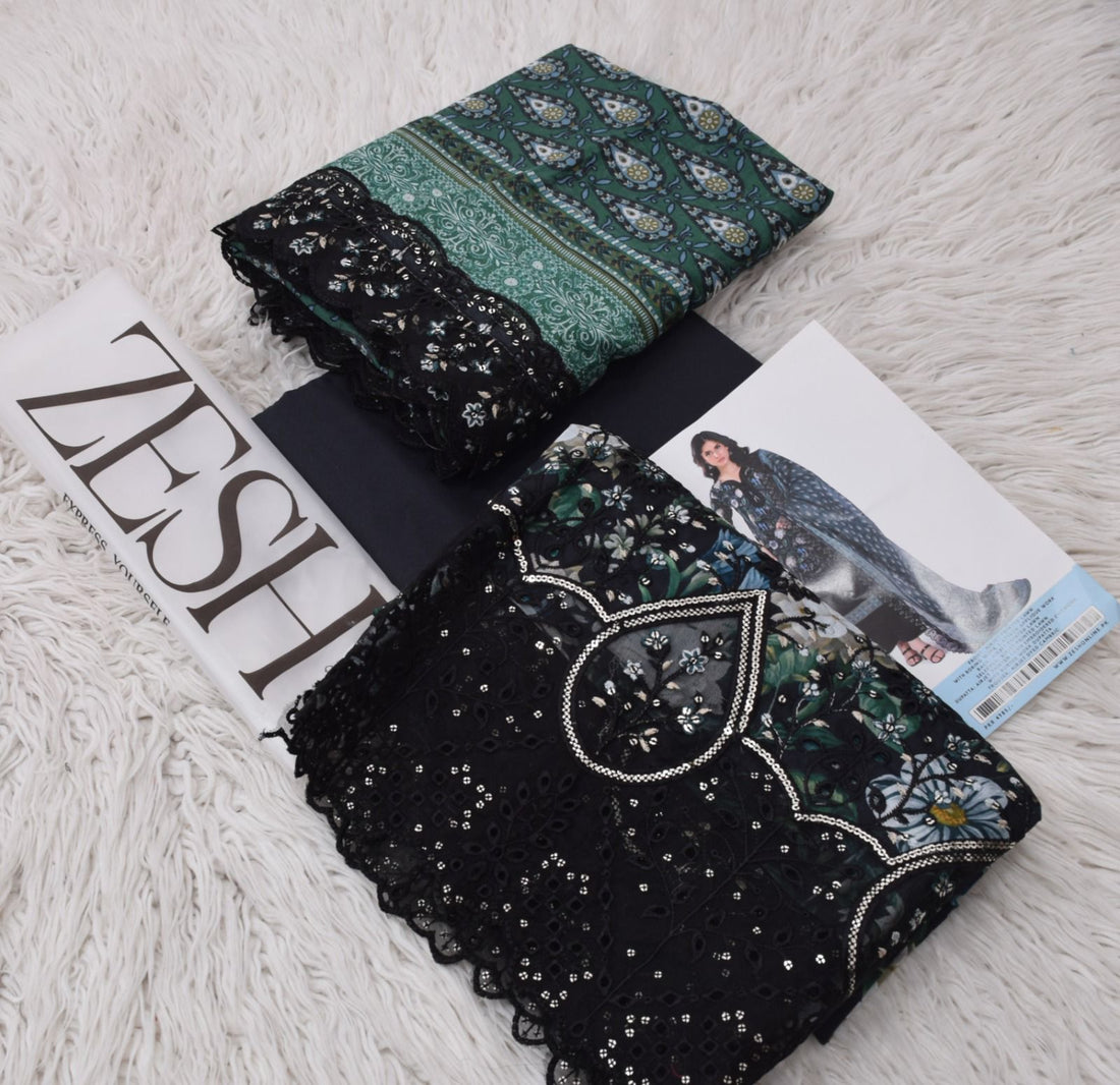 Luxury Embroidered Lawn Suit