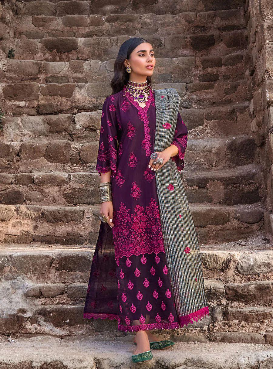 Elegant Printed lawn 3 Piece Suit