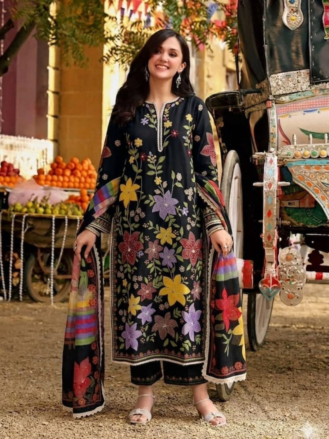 Embroidered Lawn DRESS