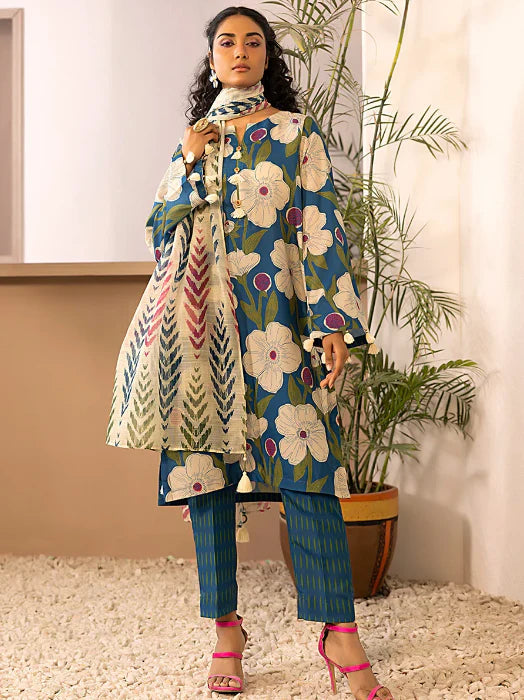 Printed lawn 3 piece collection