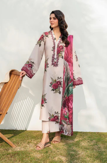 Printed lawn 3 piece collection